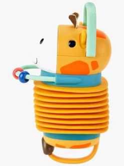 Babylegetøj-SkipHop Skip Hop Jungle Beats Harmonika Aktivitetslegetøj Giraf Orange/Flerfarvet