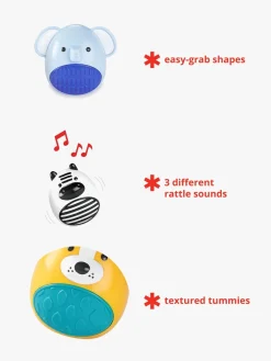 Babylegetøj-SkipHop Skip Hop Jungle Beats Maraccas Aktivitetslegetøj Dyr