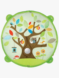 Babylegetøj-SkipHop Skip Hop Treetop Friends Classic Aktivitetstæppe Grøn/Flerfarvet