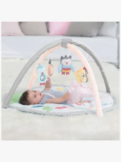 Babylegetøj-SkipHop Skip Hop Treetop Friends Aktivitetstæppe Pastel Grøn/Grå/Blå/Flerfarvet