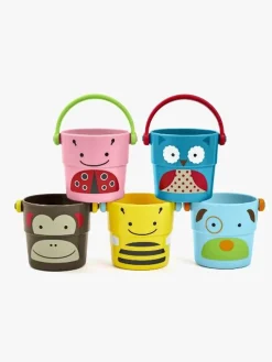 Vandlegetøj-SkipHop Skip Hop Zoo Badelegetøj Spand 5 stk Flerfarvet