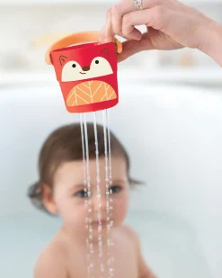 Vandlegetøj-SkipHop Skip Hop Zoo Badelegetøj Spande Ræv Flerfarvet