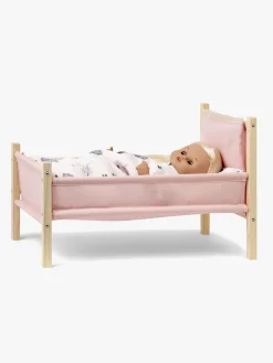 Dukker & Bamser-Skrllan Skrållan Dukketilbehør Seng, Lyserød