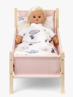 Dukker & Bamser-Skrllan Skrållan Dukketilbehør Seng, Lyserød