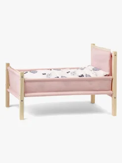 Dukker & Bamser-Skrllan Skrållan Dukketilbehør Seng, Lyserød