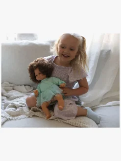 Dukker & Bamser-Skrllan Skrållan Lillan Taledukke Mørkt Hår 36 cm Flerfarvet