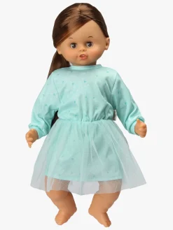 Dukker & Bamser-Skrllan Skrållan Taledukke Mørkt Hår 45 cm Flerfarvet