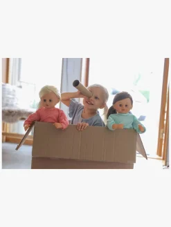 Dukker & Bamser-Skrllan Skrållan Taledukke Mørkt Hår 45 cm Flerfarvet