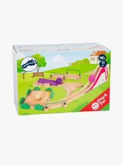 Trælegetøj-SmallFoot Small Foot Kuglebane Legeplads