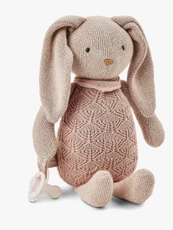 Babylegetøj-Smallstuff Aktivitetslegetøj Kanin, Soft Powder Lyserød