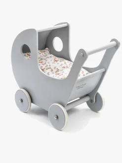 Dukker & Bamser-Smallstuff Dukkevogn, Grå