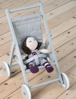 Dukker & Bamser-Smallstuff Dukkevogn i Træ, Pink