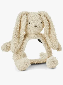 Babylegetøj-Smallstuff Kanin Aktivitetslegetøj med Spejl, Off White Bouclé
