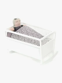 Dukker & Bamser-Smallstuff Rosaline Dukkevugge, Hvid