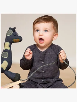 Babylegetøj-Smallstuff Træklegetøj Giraf Flerfarvet