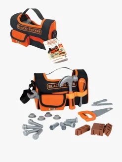 Rolleleg-Smoby BLACK+DECKER Værktøjstaske i Stof 21 Dele