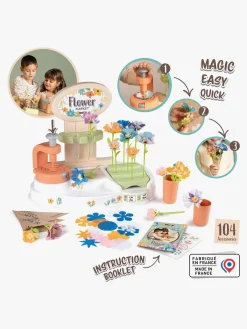 Kreativt Legetøj-Smoby Blomstermarked Kreasæt