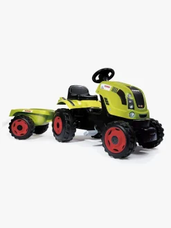 Pedal- & Gåbiler-Smoby Claas Farmer Traktor m. Lad XL