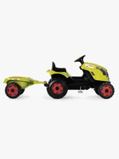 Pedal- & Gåbiler-Smoby Claas Farmer Traktor m. Lad XL