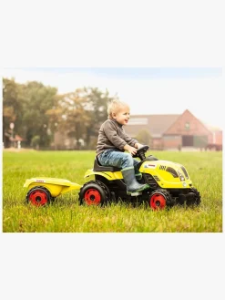 Pedal- & Gåbiler-Smoby Claas Farmer Traktor m. Lad XL