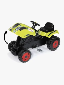 Pedal- & Gåbiler-Smoby Claas Farmer Traktor m. Lad XL