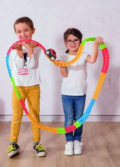 Legetøjsbiler & -Fartøjer-Smoby Flextreme Startsæt Bil m. Bane