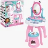 Rolleleg-Smoby Gabby's Dollhouse 2-i-1 Sminkebord med Skammel