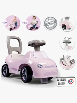 Pedal- & Gåbiler-Smoby Gåbil, Pink Lyserød