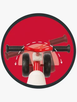 Pedal- & Gåbiler-Smoby Gåbil Rookie, Rød Rød