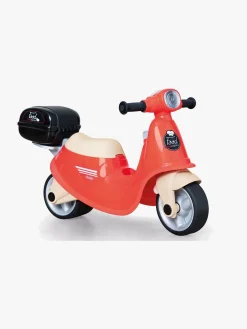 Pedal- & Gåbiler-Smoby Gåmotorcykel Food Express, Rød