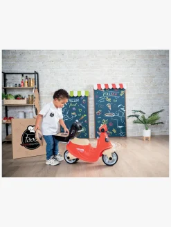Pedal- & Gåbiler-Smoby Gåmotorcykel Food Express, Rød