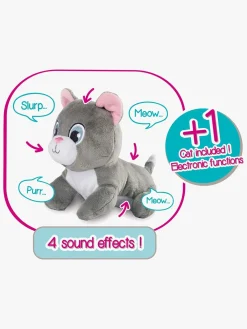 Legetøjsfigurer-Smoby Kat Med Hus & Tilbehør