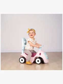 Pedal- & Gåbiler-Smoby Maestro Gåbil, Lyserød Flerfarvet