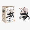 Dukker & Bamser-Smoby MAXI-COSI Dukkevogn 3-i-1, Beige