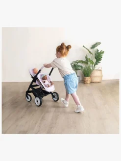 Dukker & Bamser-Smoby MAXI-COSI Tvillingevogn, Pink