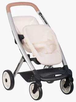 Dukker & Bamser-Smoby MAXI-COSI Tvillingevogn, Beige