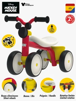 Pedal- & Gåbiler-Smoby Mickey Rookie Gåcykel