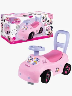 Pedal- & Gåbiler-Smoby Minnie Mouse Gåbil Lilla/Lyserød
