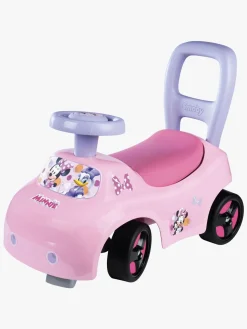 Pedal- & Gåbiler-Smoby Minnie Mouse Gåbil Lilla/Lyserød