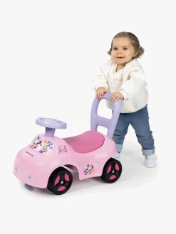 Pedal- & Gåbiler-Smoby Minnie Mouse Gåbil Lilla/Lyserød