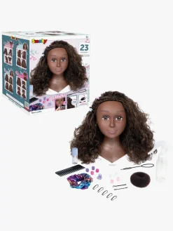 Dukker & Bamser-Smoby My Beauty Brunette Frisør- og Sminkedukke