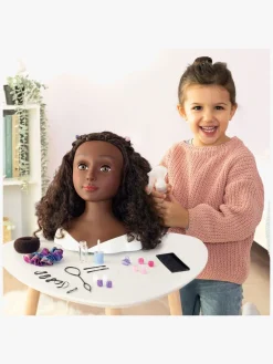 Dukker & Bamser-Smoby My Beauty Brunette Frisør- og Sminkedukke