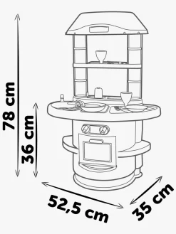 Rolleleg-Smoby Nova Legekøkken
