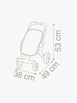 Dukker & Bamser-Smoby Pop Klapvogn