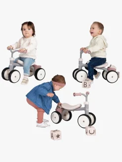 Pedal- & Gåbiler-Smoby Rookie Gåbil Lyserød