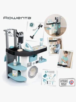 Rolleleg-Smoby Rowenta Wash&Clean Vasketøjs- og Rengøringssæt