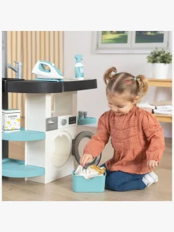 Rolleleg-Smoby Rowenta Wash&Clean Vasketøjs- og Rengøringssæt