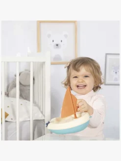 Legetøjsbiler & -Fartøjer-Smoby Sejlbåd, Blå