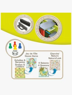 Spil & Puslespil-Smoby Skuffe med 4 Spil