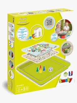 Spil & Puslespil-Smoby Skuffe med 4 Spil